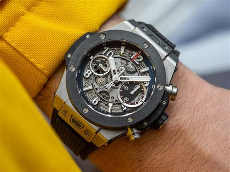 hublot big bang unico titanium ceramic review|hublot titanium watch price.